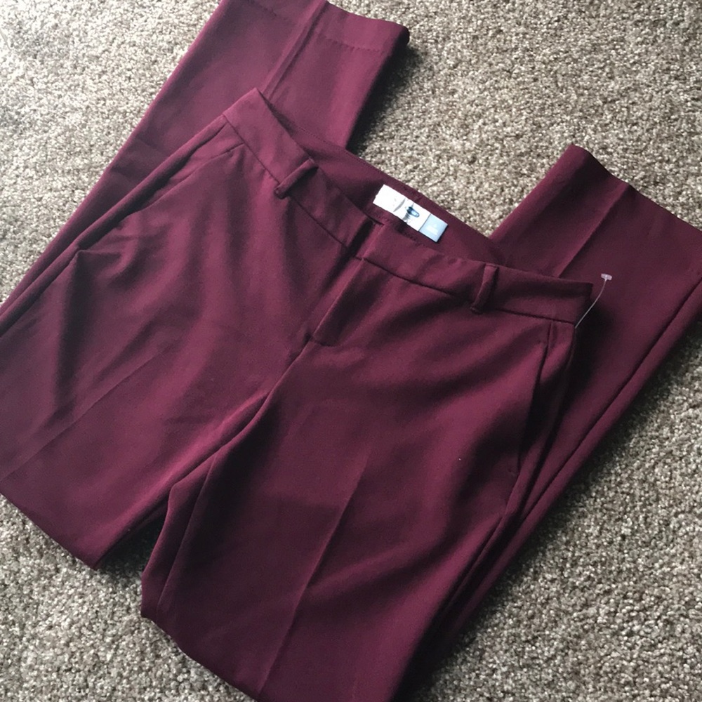 NWOT Old Navy Straight Pants, Sz. 6